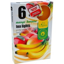 Sviečka čajová MANGO BANANA